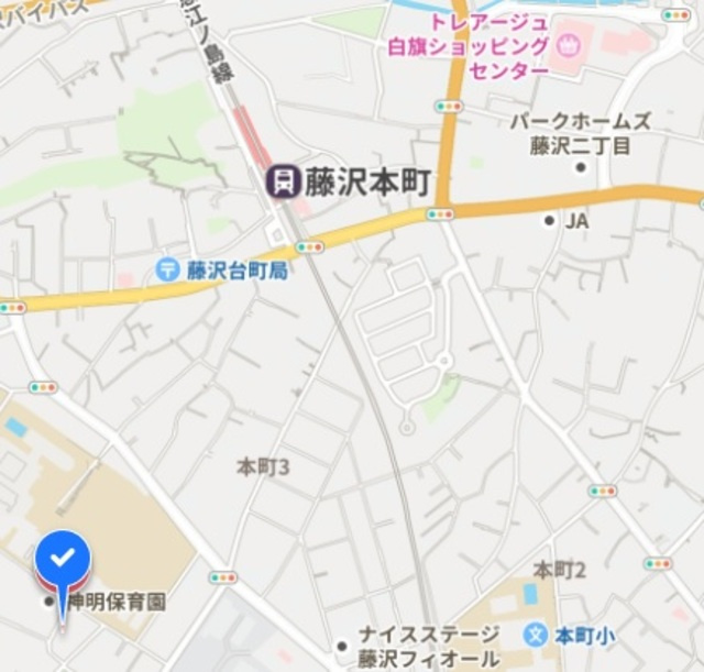 シャンテ　くげぬまの地図