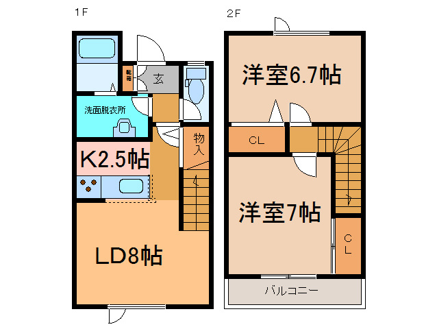 MK(エムケー）の間取り