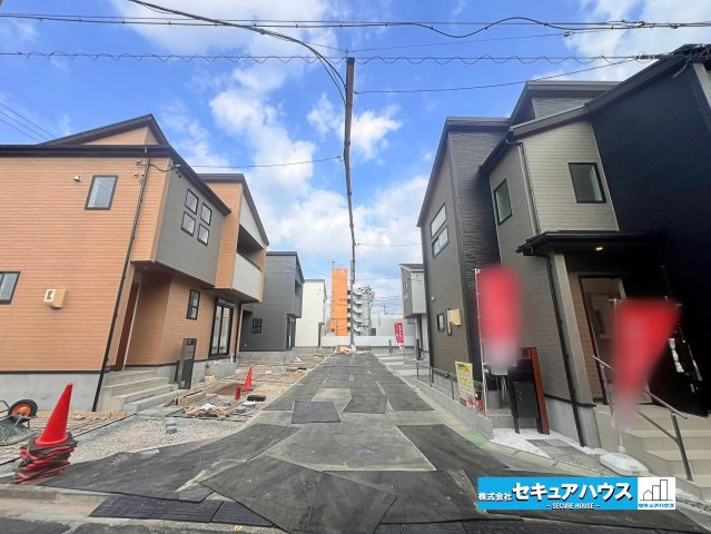 【完成】名古屋市南区砂口町　全7棟の前面道路含む現地写真|事前予約にて現地ご見学いただけます！お気軽にお問い合わせください♪
■株式会社　セキュアハウス■
住宅ローンに強く、知識、経験豊富なスタッフ在籍
お客様に寄り添い、ご成約後もサポート致します