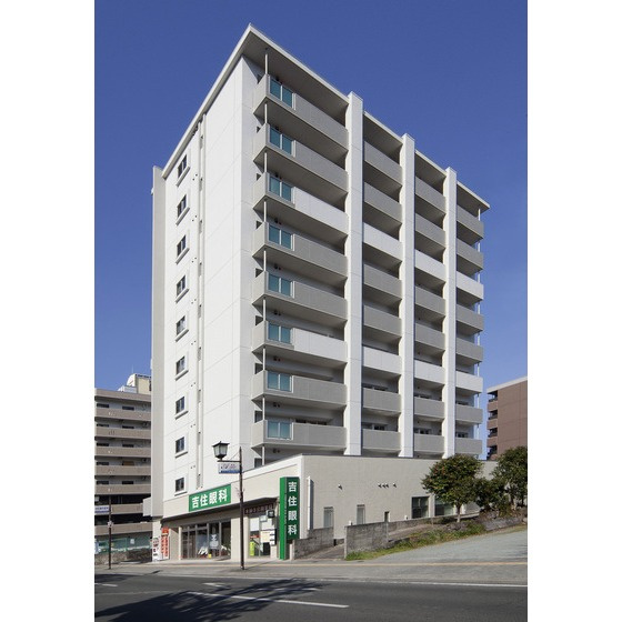 熊本市中央区水前寺公園の賃貸マンションの外観
