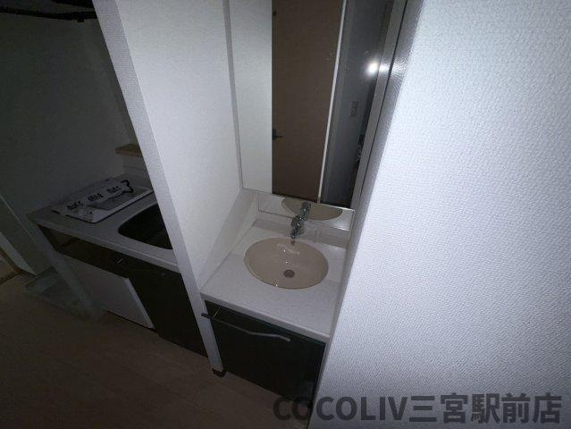 エステムコート神戸ハーバーランド前Ⅱの洗面所|同物件別部屋写真