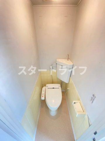 大阪市東淀川区東中島１丁目の賃貸マンションのトイレ