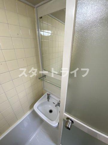 大阪市東淀川区東中島１丁目の賃貸マンションの洗面所