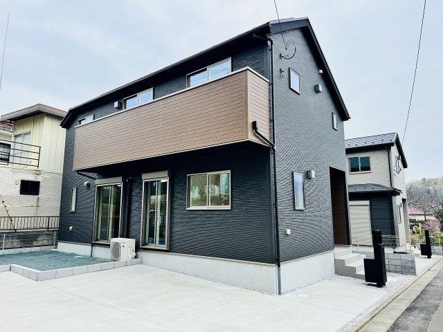 八王子市　川口町　新築一戸建て　１１期の外観|～控除や減税で優遇の長期優良住宅　省エネ性能認定　落ち着きのある住宅地内～