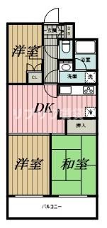 ダイアパレス千葉中央公園の間取り