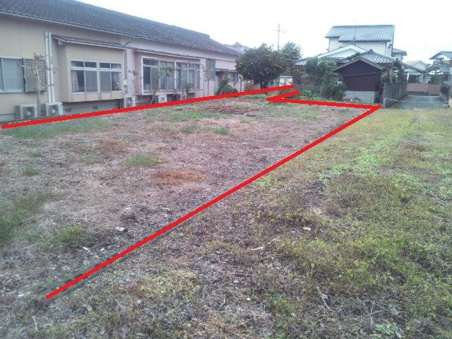 朝倉市堤　売り土地の外観|外観です