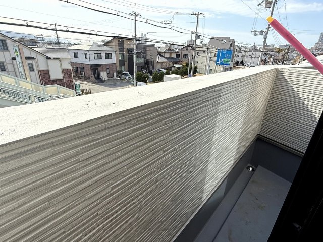 グルーブ明石大蔵のバルコニー