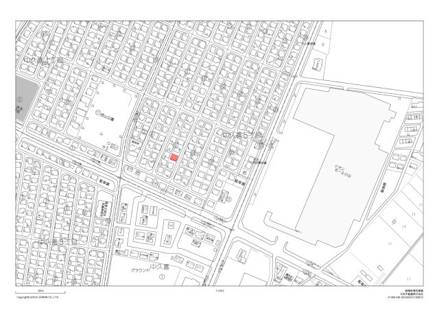 小山市中久喜5丁目の地図