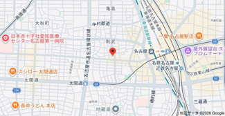 【地図】 | プレサンス名古屋STATIONディーヴァ