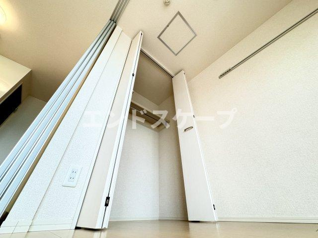 プレシャス前橋　Ｃの収納|高崎、前橋、伊勢崎エリアのお部屋探しはエンドスケープまで！お客様の理想お聞かせ下さい♪