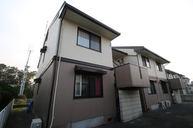 宗像市日の里３丁目のアパートの外観