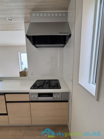 大磯町西小磯　新築戸建　全4棟3号棟のキッチン