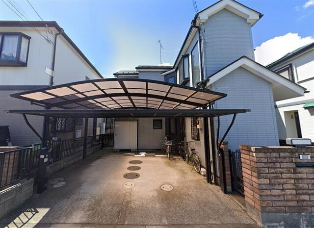 松戸市高塚新田５８１戸建の駐車場