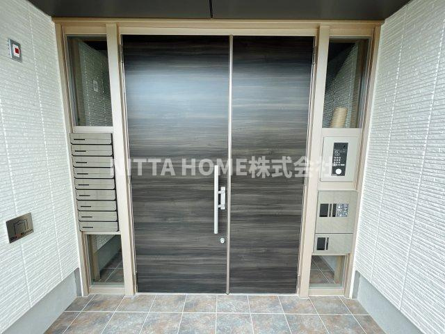 福知山市問屋町厚中問屋町の賃貸マンションのエントランス|清潔感のあるエントランスです☆彡