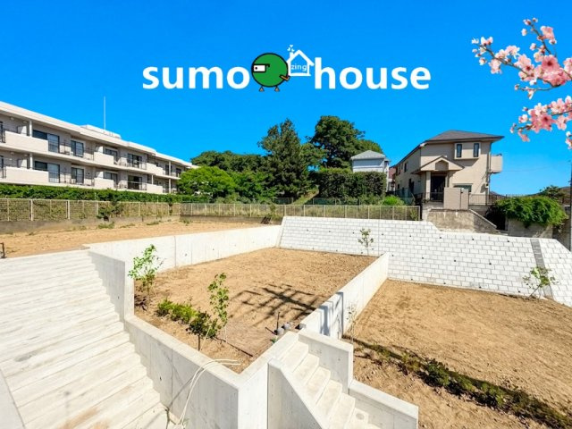 横浜市港北区売地　1区画の前面道路含む現地写真|前面道路含む現地写真です