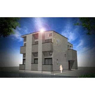【外観パース】 | ハーモニーテラス淀新町Ⅱ