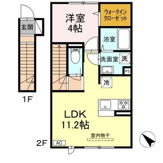 【間取り】 | 浜乃木レジデンスK