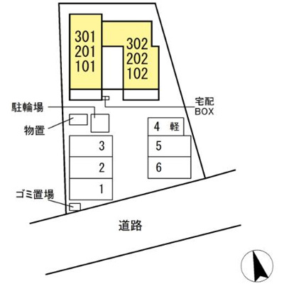【区画図】 | ロイヤルステージ東津田B棟