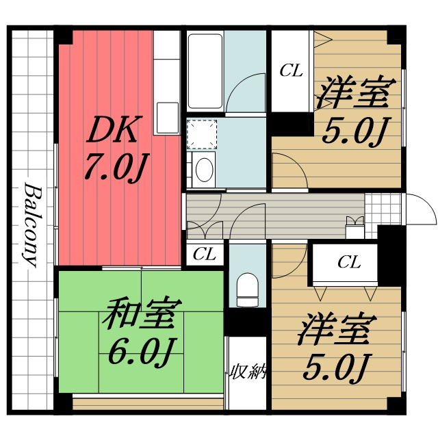 【間取り】