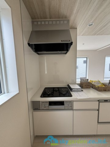 大磯町西小磯　新築戸建　全4棟2号棟のキッチン
