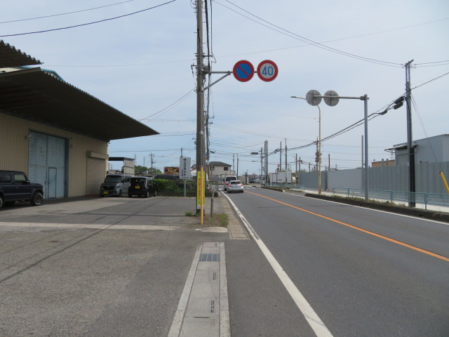 さいたま市岩槻区大字末田の倉庫の周辺