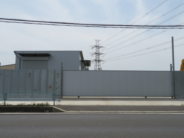 さいたま市岩槻区大字末田の倉庫の外観