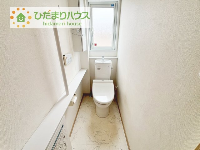 【トイレ】 | 筑西市玉戸　中古戸建 | トイレは1F、2F共に完備！取り合いになることがありませんね(^^)/