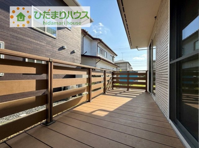 【その他】 | 筑西市玉戸　中古戸建 | ウッドデッキ付きです！お外遊びや、プールなどお子様も大喜び(^^)