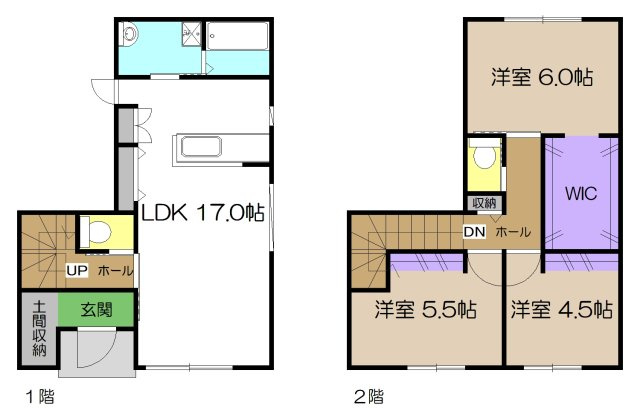 【間取り】 | 新築住宅　高知市旭天神町