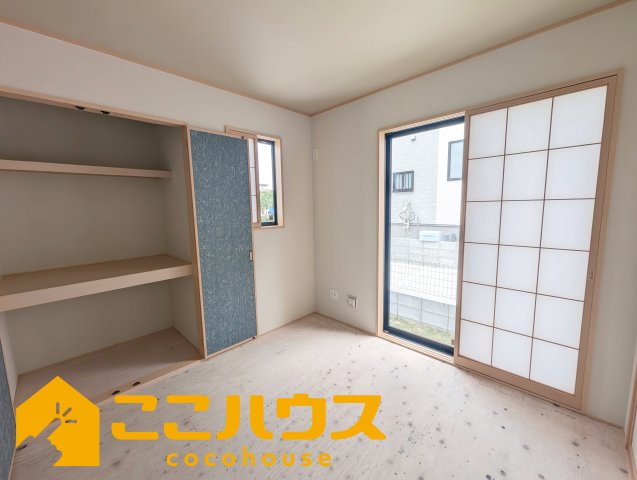 うるま市江洲2108番　新築戸建て　全10棟　G号棟の和室|和室4.5帖