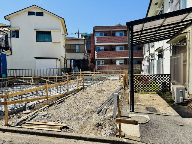 八王子市　万町　新築一戸建て　１期の駐車場|～カースペースは1台分～