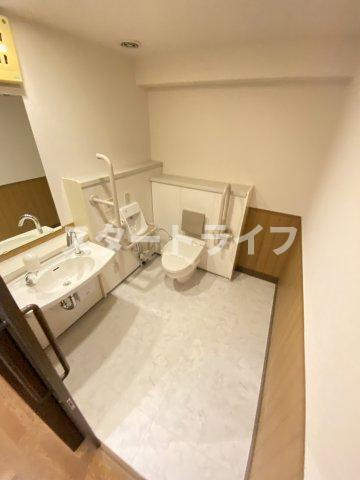 大阪市淀川区西宮原２丁目の賃貸マンションの洗面所