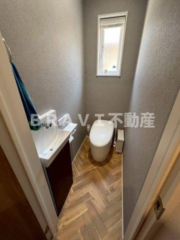 堺市堺区海山町4丁戸建　BRAVI不動産のトイレ