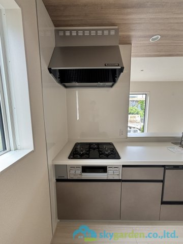大磯町西小磯　新築戸建　全4棟1号棟のキッチン