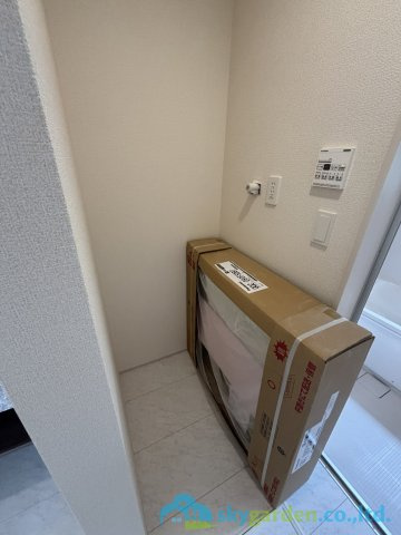 大磯町西小磯　新築戸建　全4棟1号棟のランドリースペース