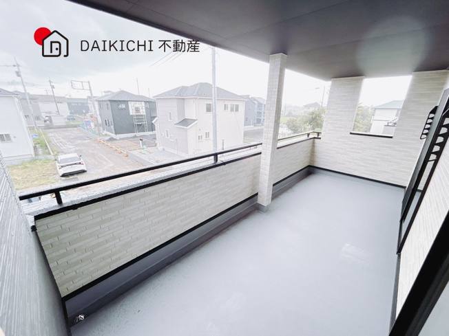 【バルコニー】 | 加須市馬内1期8区画　新築戸建　全8棟　2号棟