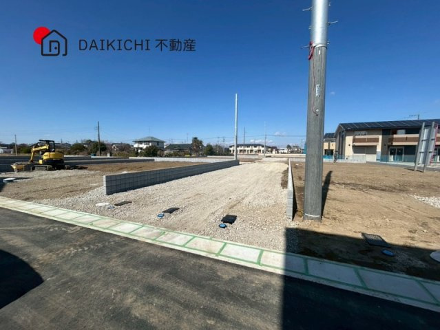 【前面道路含む現地写真】 | 加須市馬内1期8区画　新築戸建　全8棟　2号棟