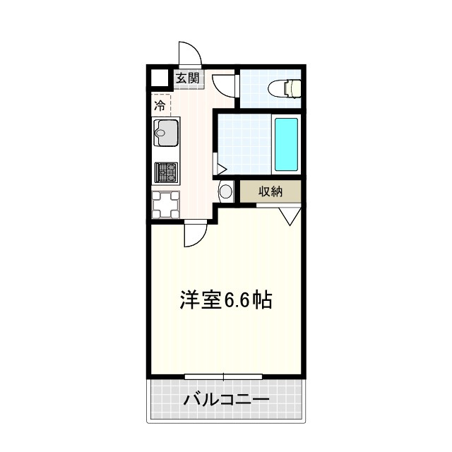 シャトレ吉祥寺の間取り