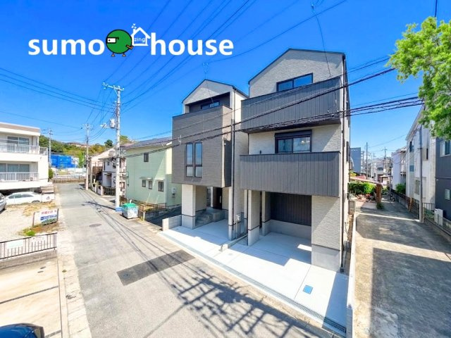 川崎市宮前区南野川3丁目　A号棟の前面道路含む現地写真|前面道路含む現地写真です