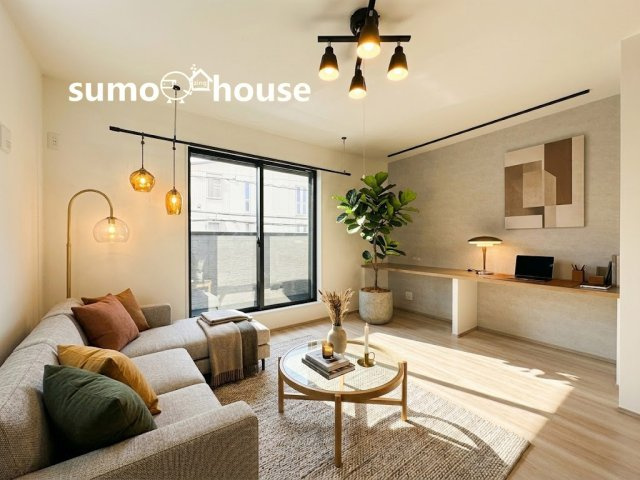川崎市宮前区南野川3丁目　A号棟の居間・リビング|こちらの居間で趣味の時間をお楽しみください