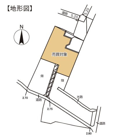 【区画図】 | 川越市笠幡　中古戸建
