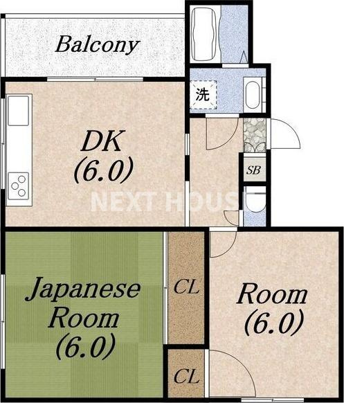 エスポワールの間取り