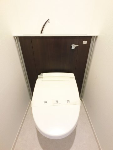 江戸川区東小岩１丁目の賃貸マンションのトイレ
