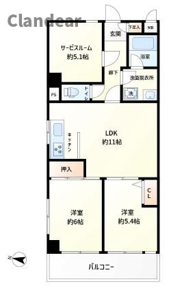 ワコーレ西新井の間取り|ドキドキの新生活も、安心してスタート。ぴったりの住まいを見つけませんか？クランディアが一緒に住まい選びをサポートします‼　まずは、お気軽にお問合せください　＃クランディア