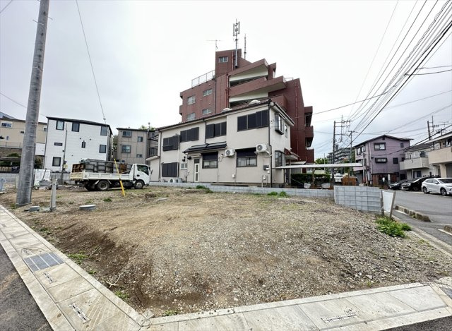 【外観】 | 志木市本町2丁目　建築条件なし売地　全5区画　(志木本店) | 販売現地／2026年4月18日撮影　
お好きなハウスメーカーで建築可能です。
