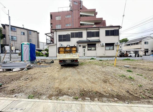 【外観】 | 志木市本町2丁目　建築条件なし売地　全5区画　(志木本店) | 販売現地／2026年4月18日撮影　
お好きなハウスメーカーでご建築いただけます。