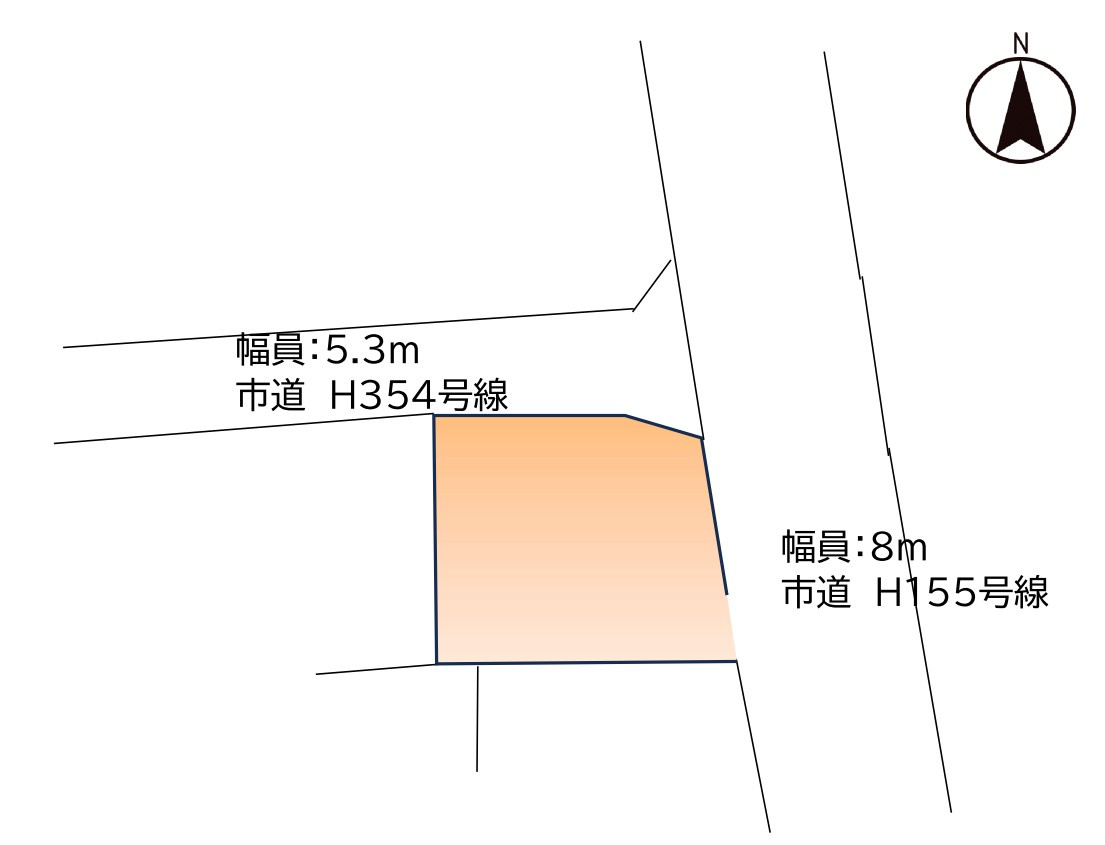 【中古戸建】高崎市中居町3丁目の区画図|■区画図