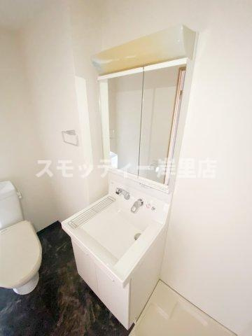 ティアラコート　ウエストの洗面所