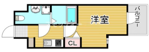 ティアラコート　ウエストの間取り