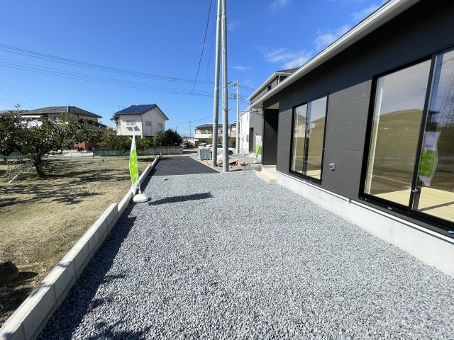 高崎市新町第１２（全3棟）3棟の庭